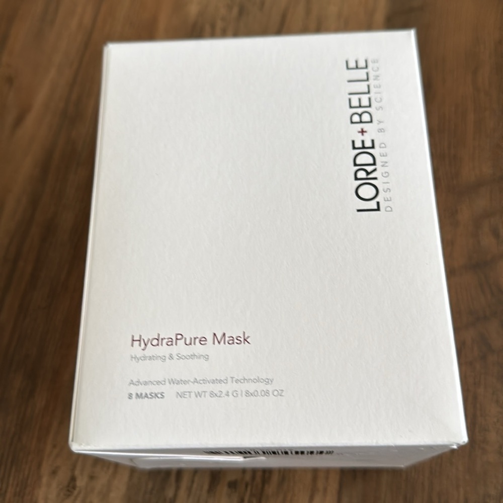 Lorde + Belle Mask - White